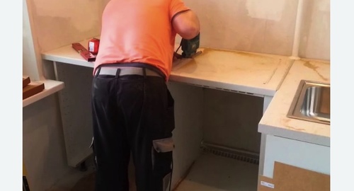 Сборка кухонного гарнитура. Порхов